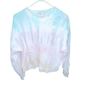 Vintage Havana Tie-Dye Distressed Sweatshirt sz Small